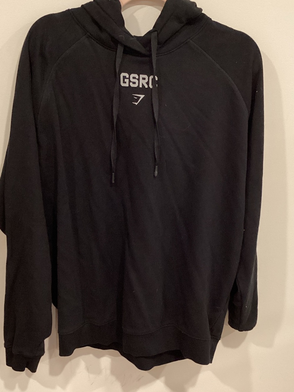 Gymshark Black Hoodie with Subtle Logo